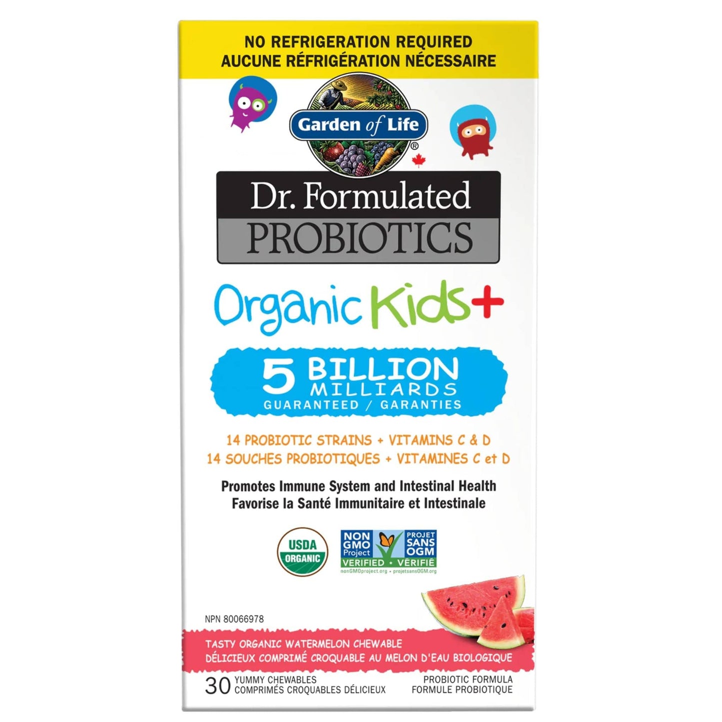 Watermelon (Shelf Stable) | Garden of Life Dr. Formulated Probiotics