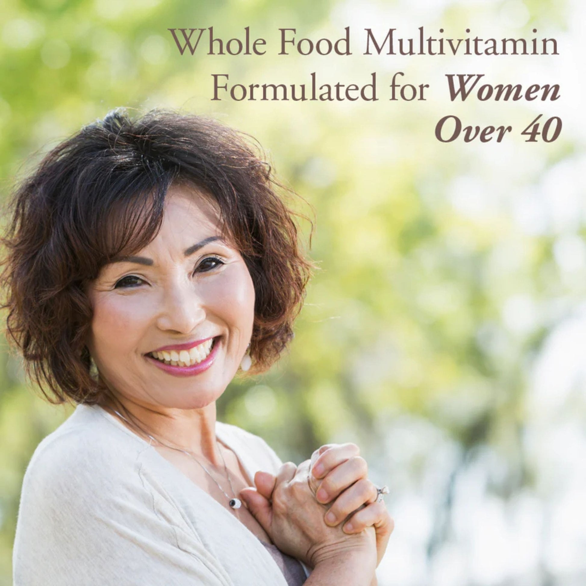 60 Vegan Tablets | Garden of Life Organics Women's Multi 40 Plus