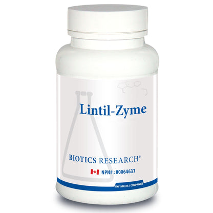 100 tablets | Biotics Research Lintil-Zyme