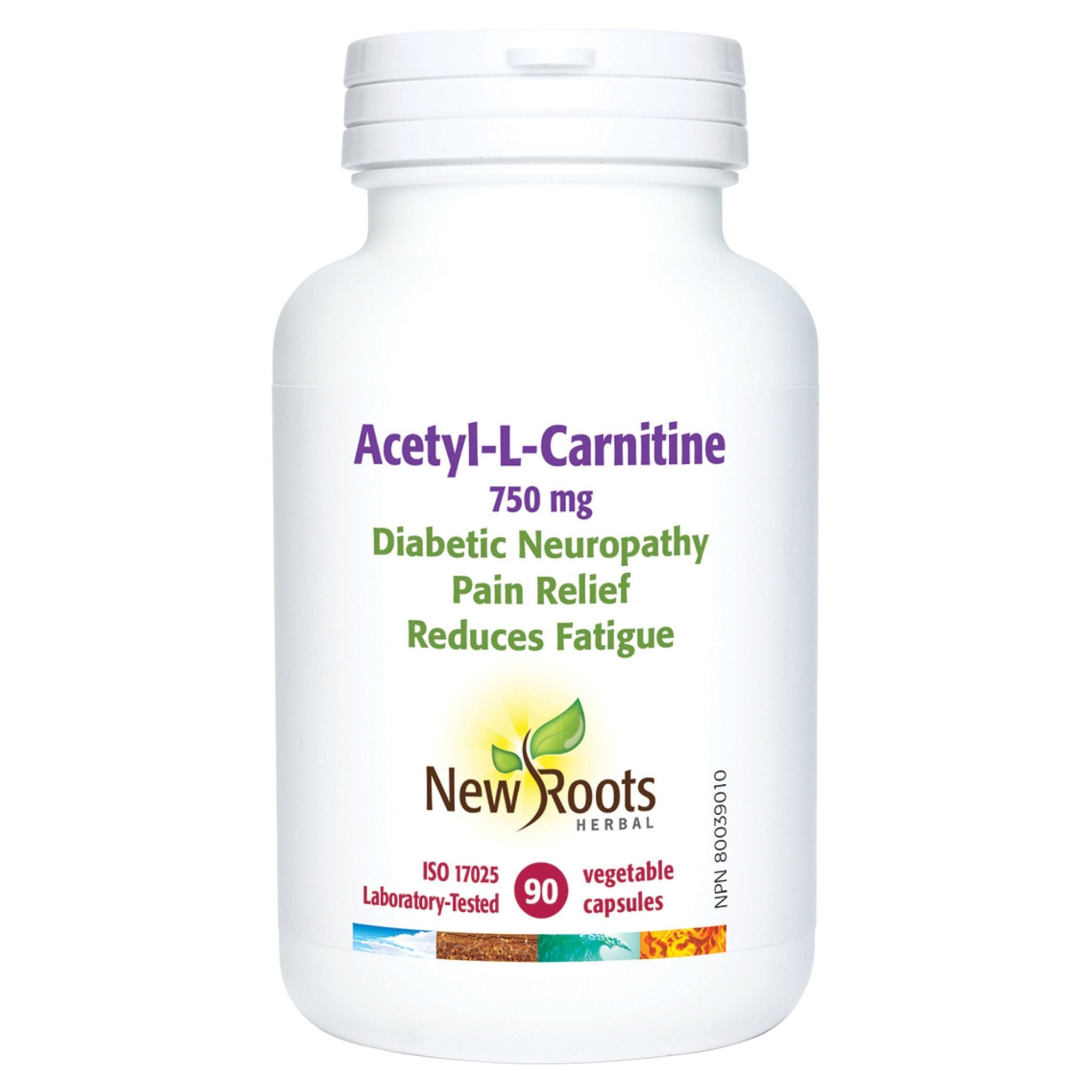 New Roots Acetyl L Carnitine 750mg 90 Capsules