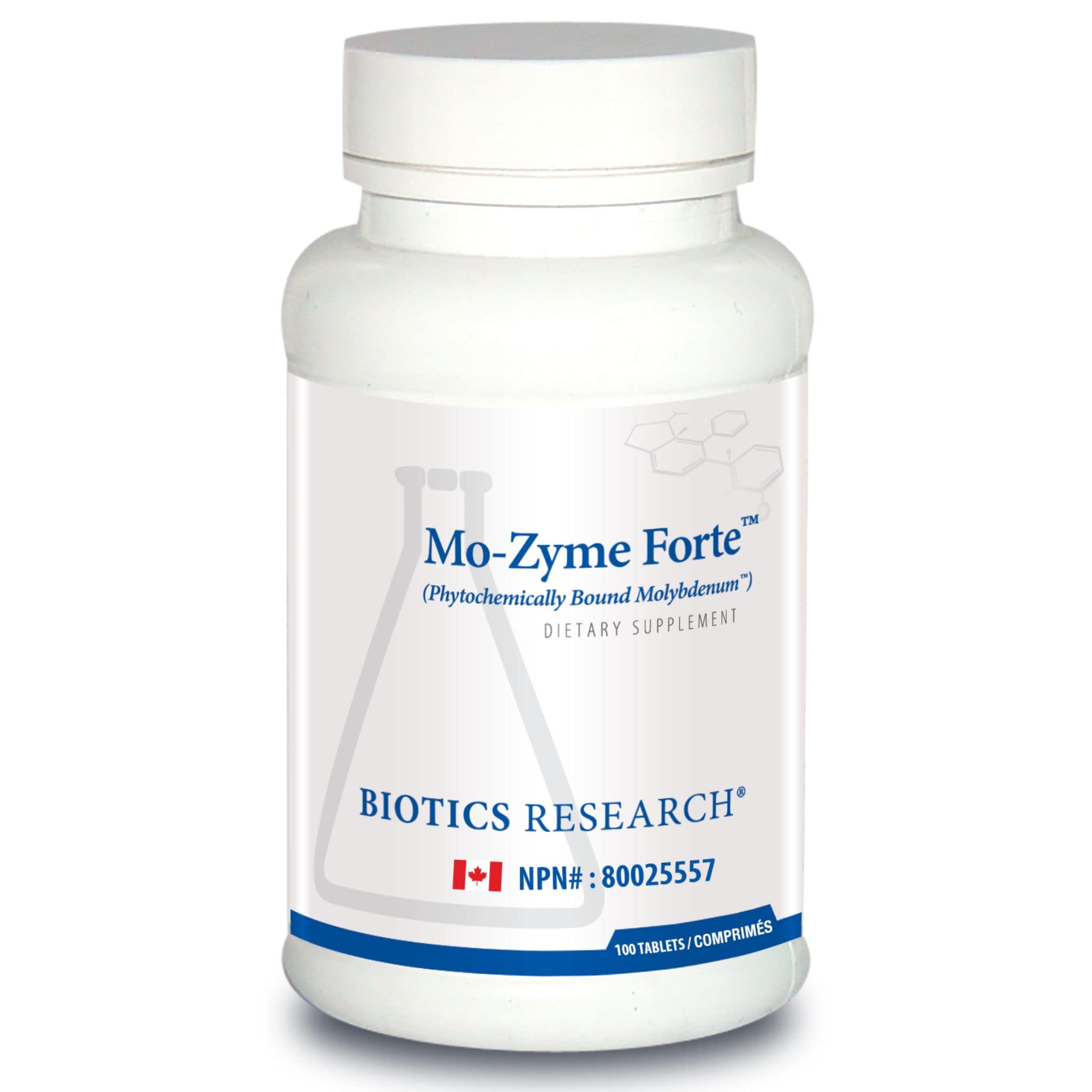 Biotics Research Mo-Zyme Forte, 100 Tablets