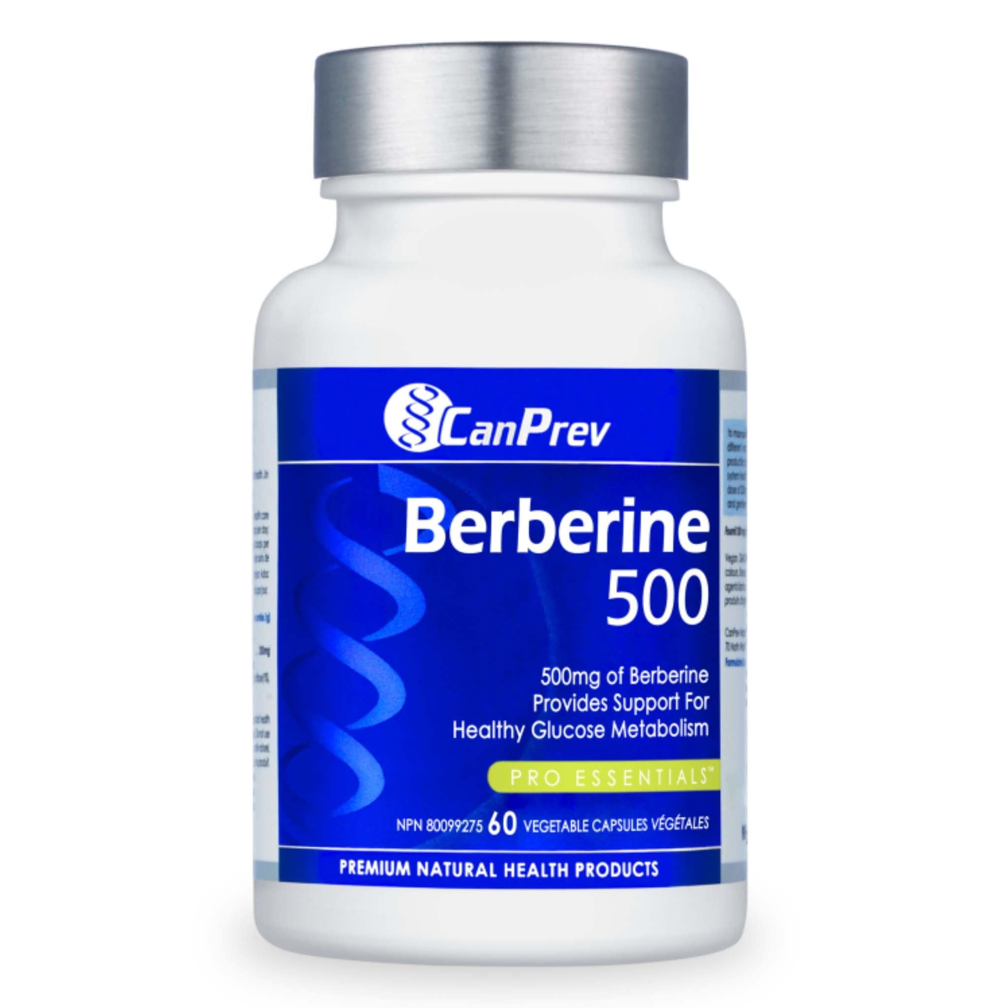 Canprev Berberine 500mg 60 Vegetable Capsules