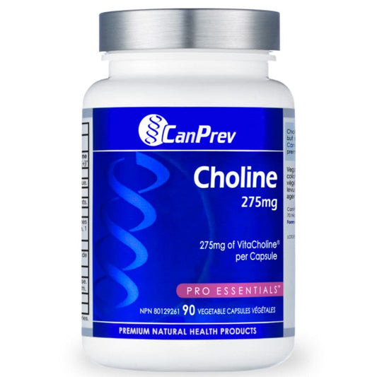 90 Vegetable Capsules | CanPrev Choline