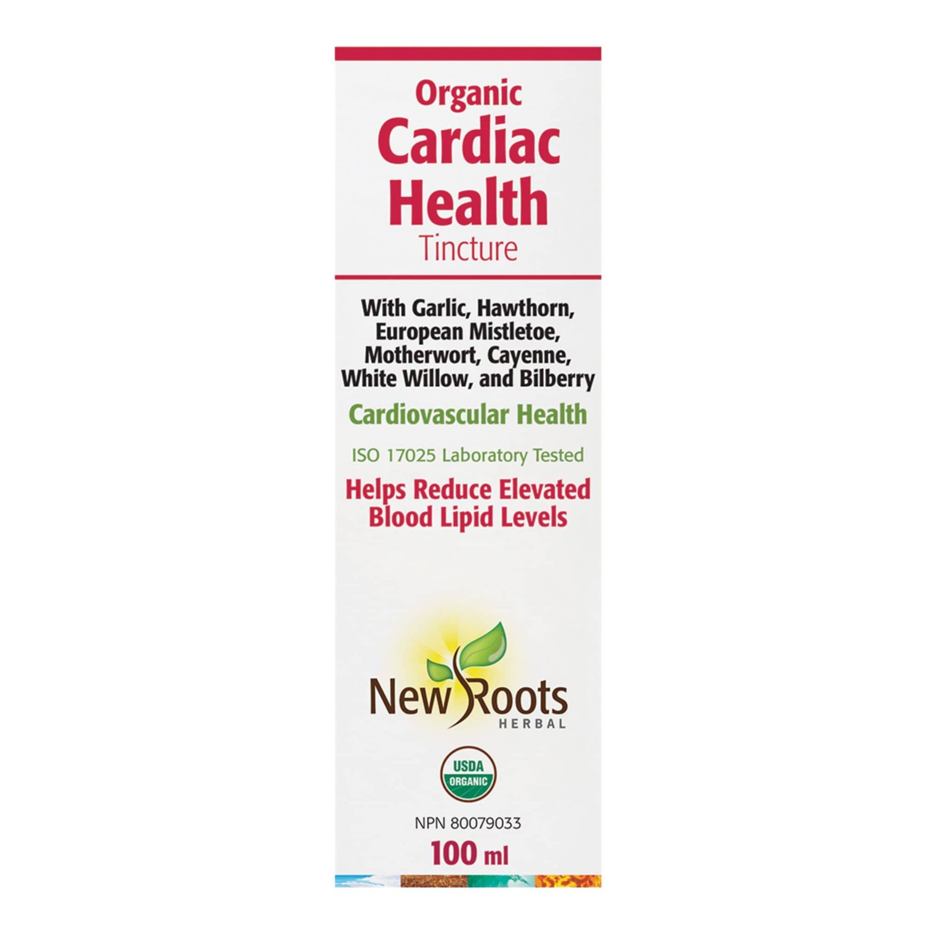 100ml | New Roots Organic Cardiac Health Tincture