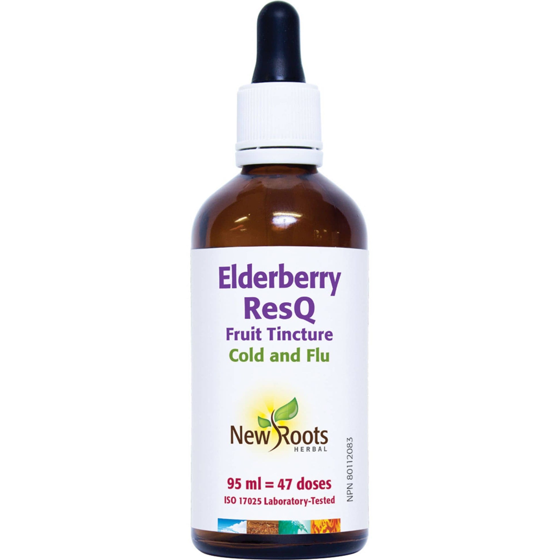 95 ml | New Roots Herbal Elderberry ResQ Fruit Tincture