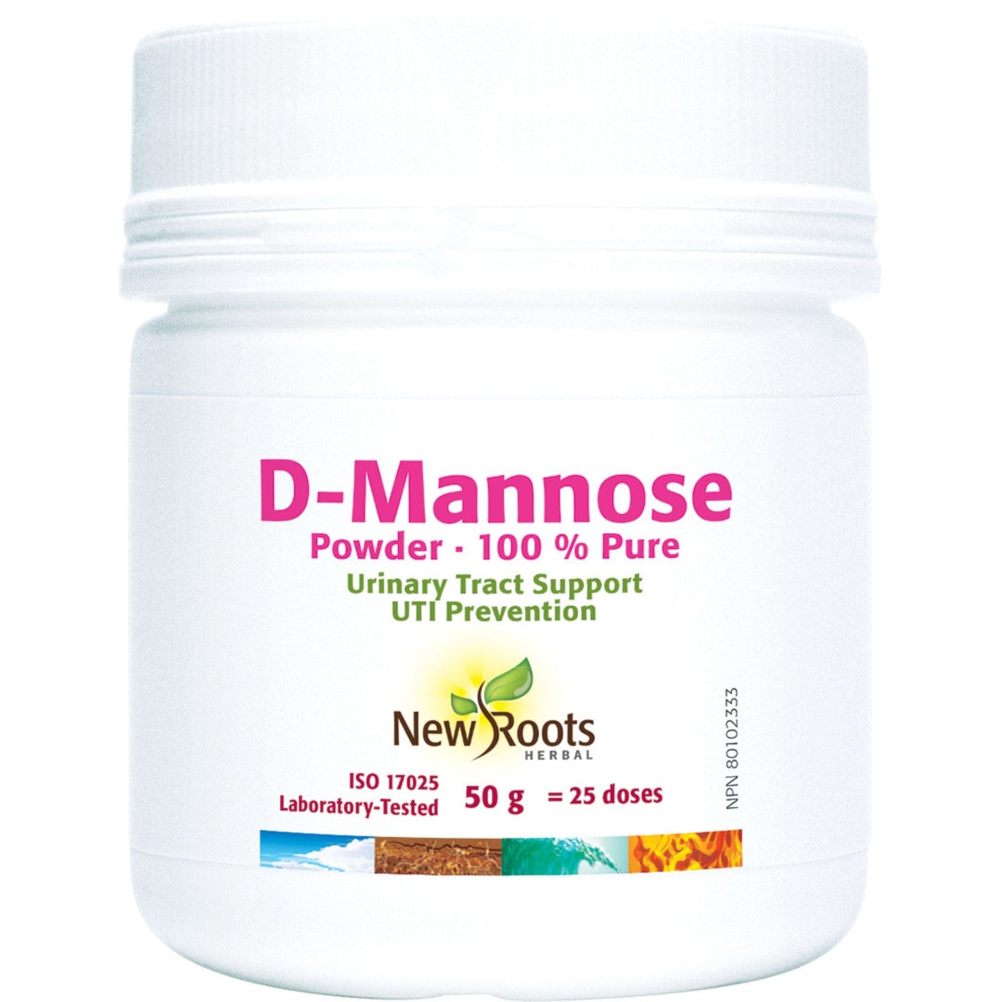 50g | New Roots Herbal D-Mannose Powder