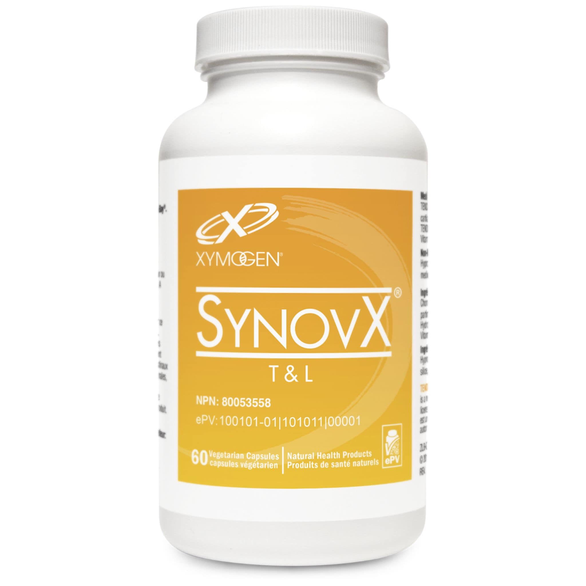 Xymogen SynovX T and L, 60 Vegetable Capsules