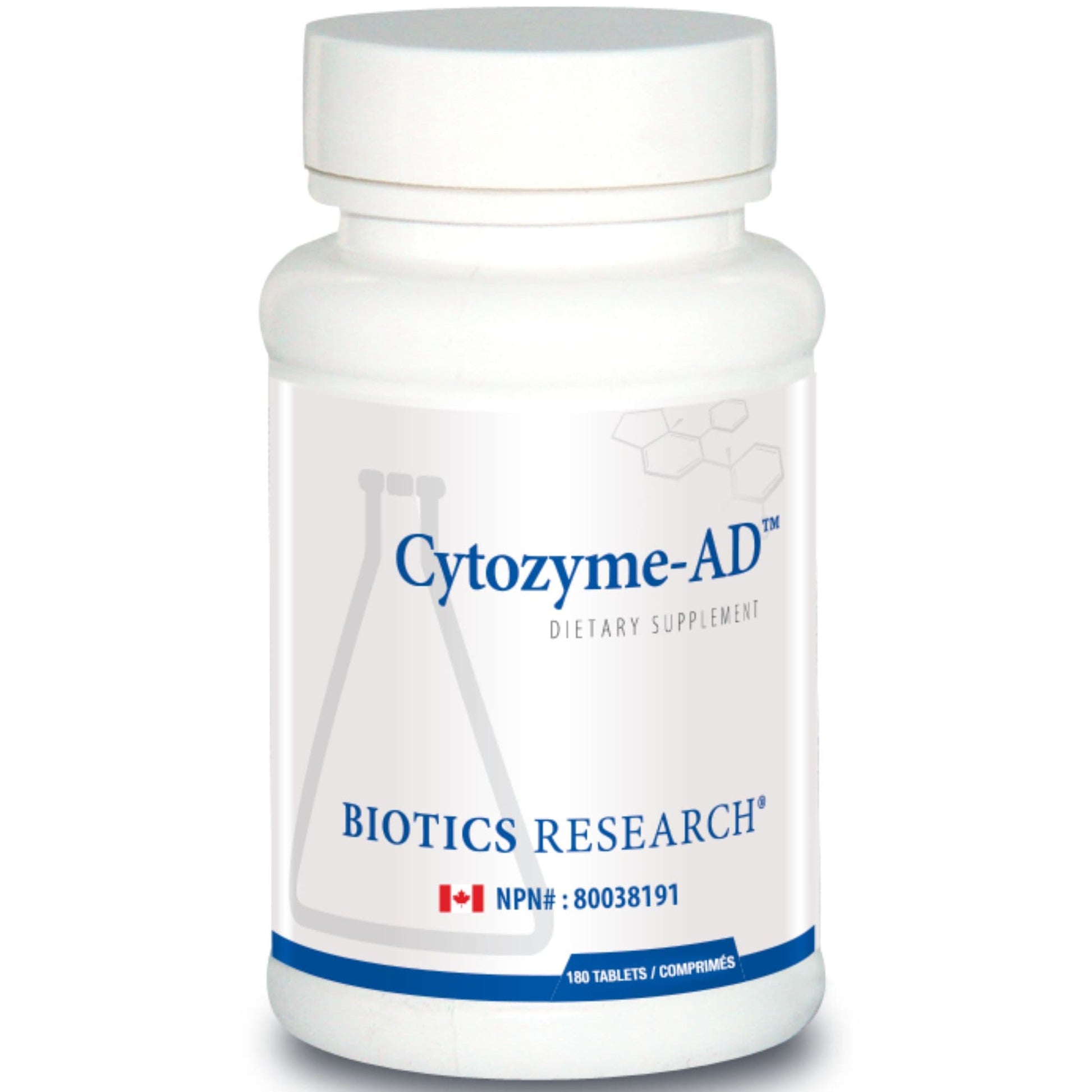 180 Tablets | Biotics Research Cytozyme-AD, Adrenal