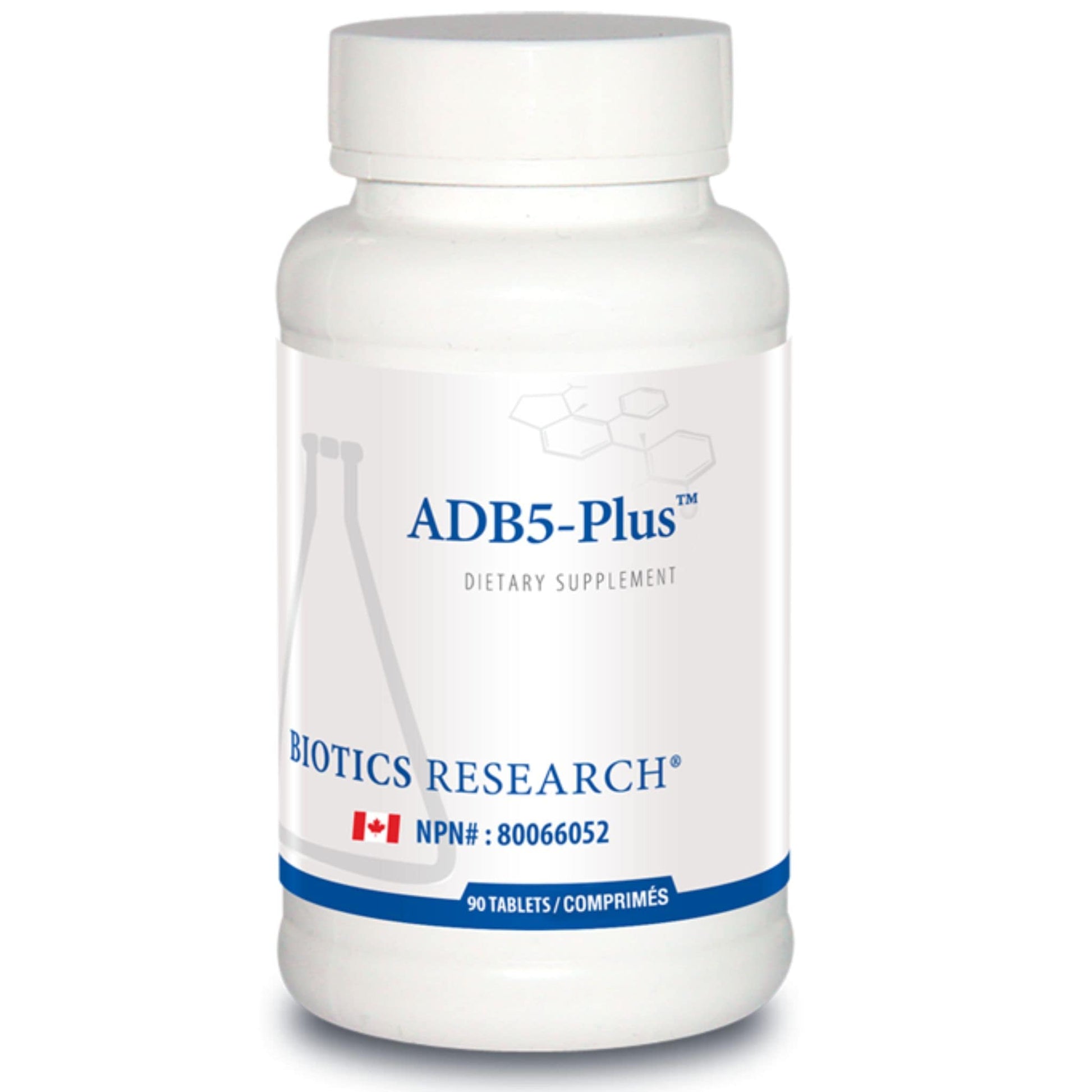 90 Tablets | Biotics Research ADB5-Plus Canada