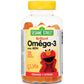 Orange, Lemon 120 Gummies | Webber Naturals Sesame Street Brilliant Omega-3 with DHA // French Bottle