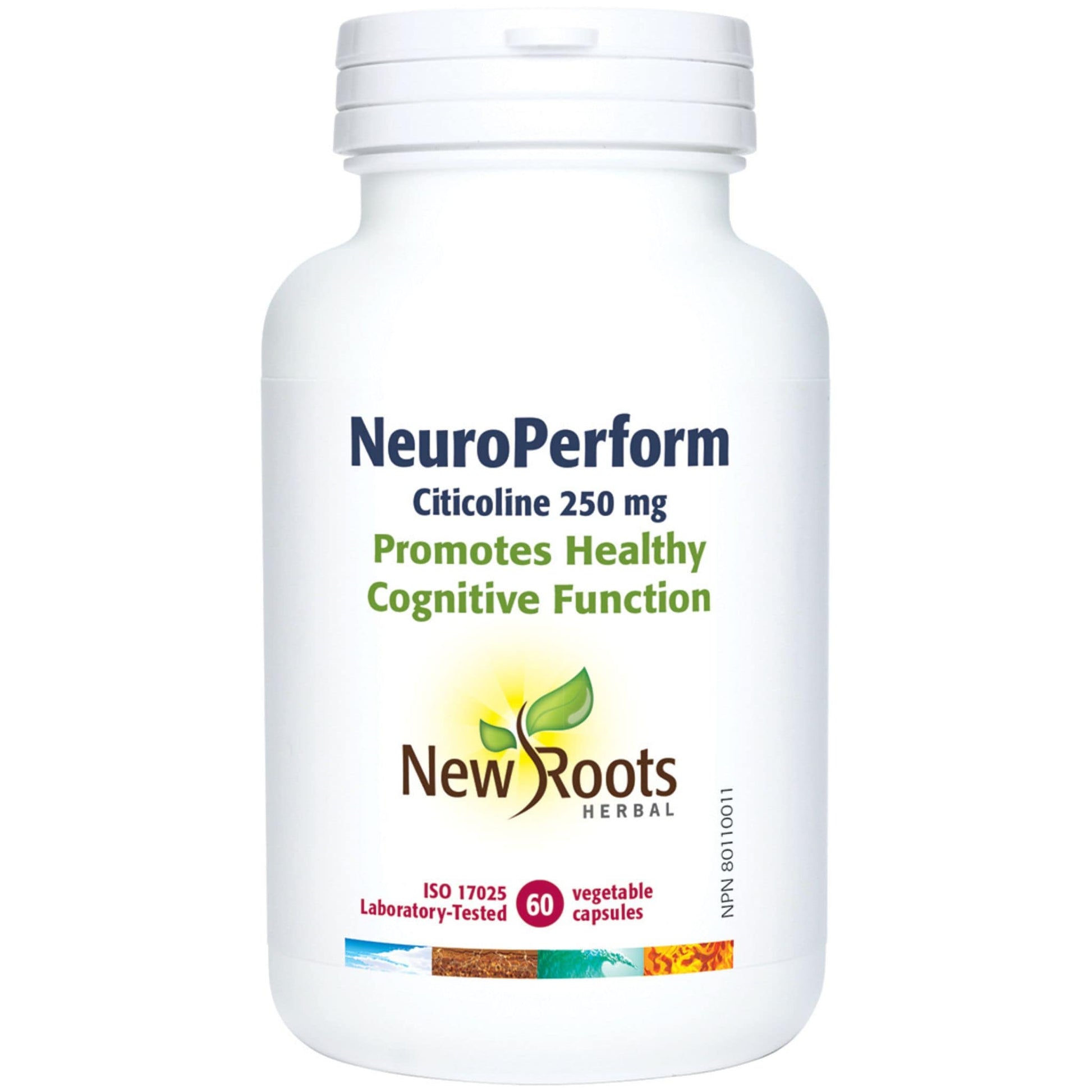 60 Vegetable Capsules | New Roots NeuroPerform