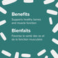 60 Tablets | Webber Naturals Magnesium 500mg Enhanced Absorption // Infographic