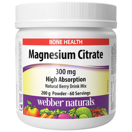 200g Mixed Berry | Webber Naturals Magnesium Citrate