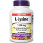 60 Tablets | Webber Naturals L-Lysine 1000mg  // french bottle