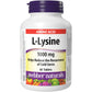 60 Tablets | Webber Naturals L-Lysine 1000mg 