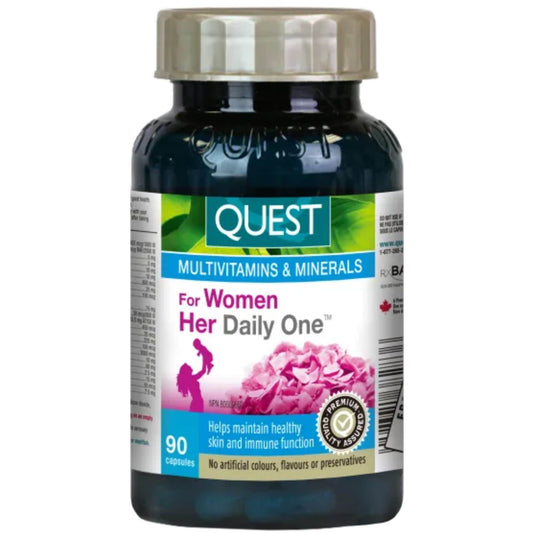 90 Capsules | Quest Her Daily One For Women Multivitamin