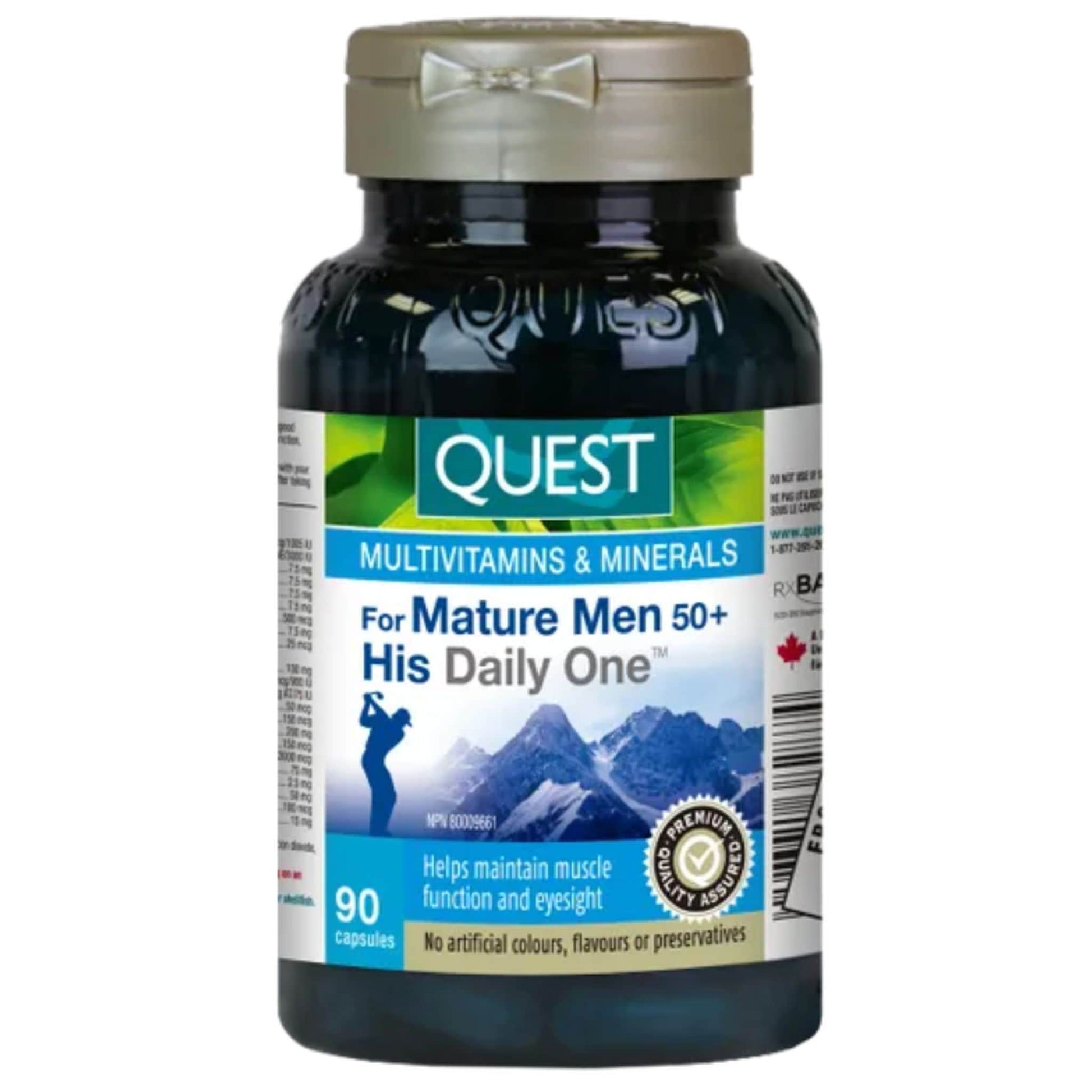 90 Capsules | Quest His Daily One for Mature Men 50+