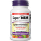 90 Vegetable Capsules | Webber Naturals Super NEM // french bottle