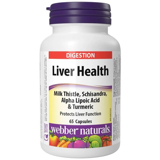 65 Capsules | Webber Naturals Liver Health