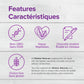 60 Vegetarain Capsules | Webber Naturals Maca For Men // Infographic