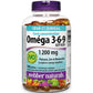 180 Clear Enteric Softgels | Webber Naturals Omega 3-6-9 1200mg High Potency // French Bottle