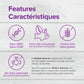 180 Clear Enteric Softgels | Webber Naturals Omega 3-6-9 1200mg High Potency // Infographic