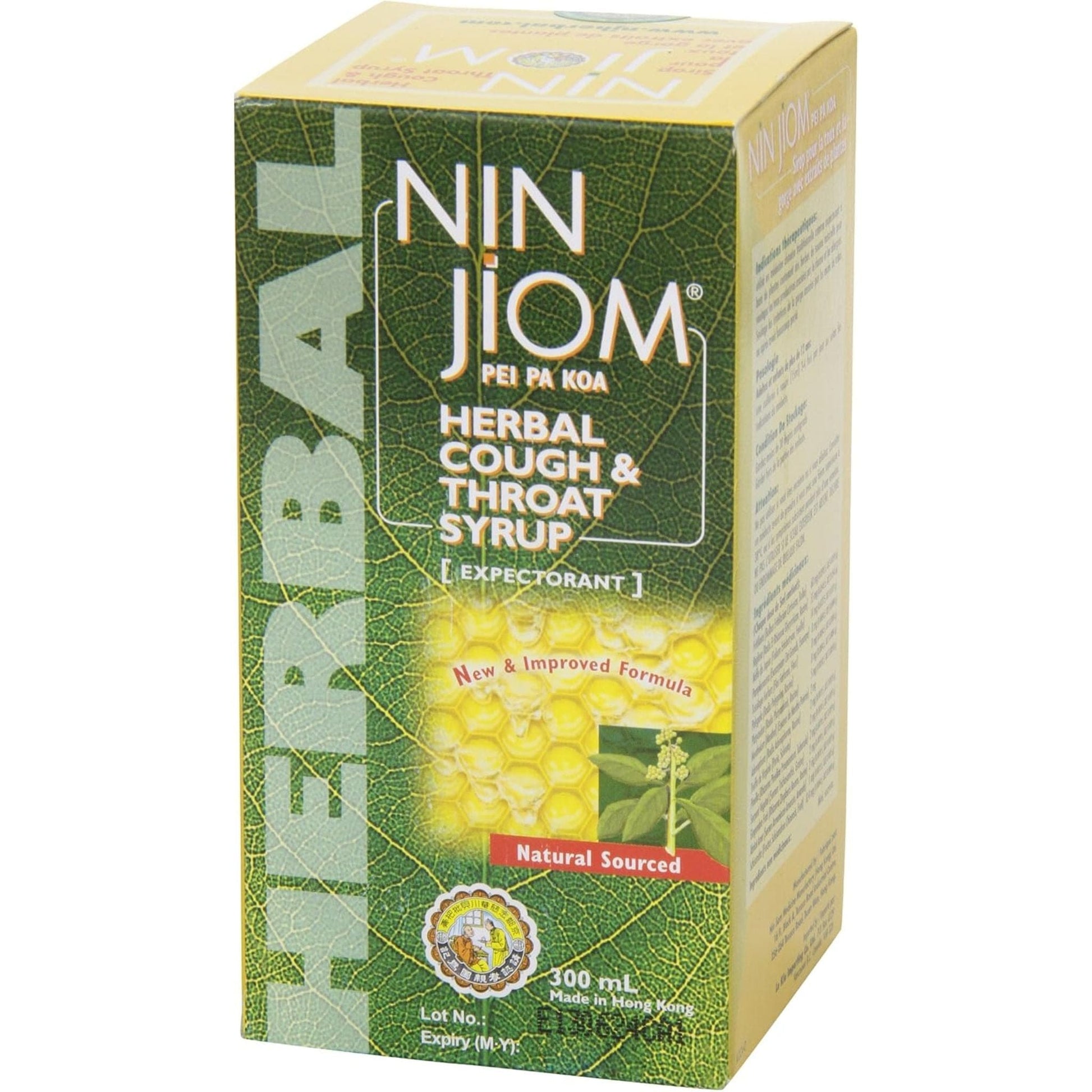 300ml | Nin Jiom Herbal Cough and Throat Syrup