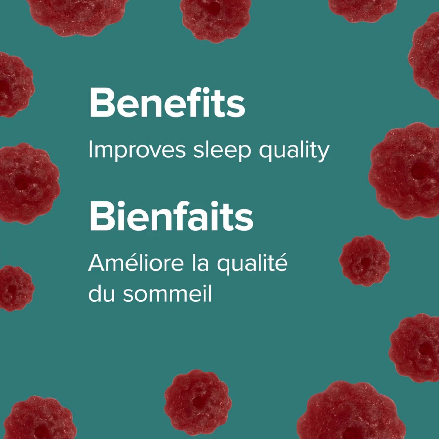 Cherry Pomegranate 90 Gummies | Webber Naturals Gummies Melatonin 5mg // Benefits