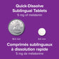 144 Sublingual Tablets | Webber Naturals Melatonin Extra Strength 5mg Quick Dissolve // Infographic