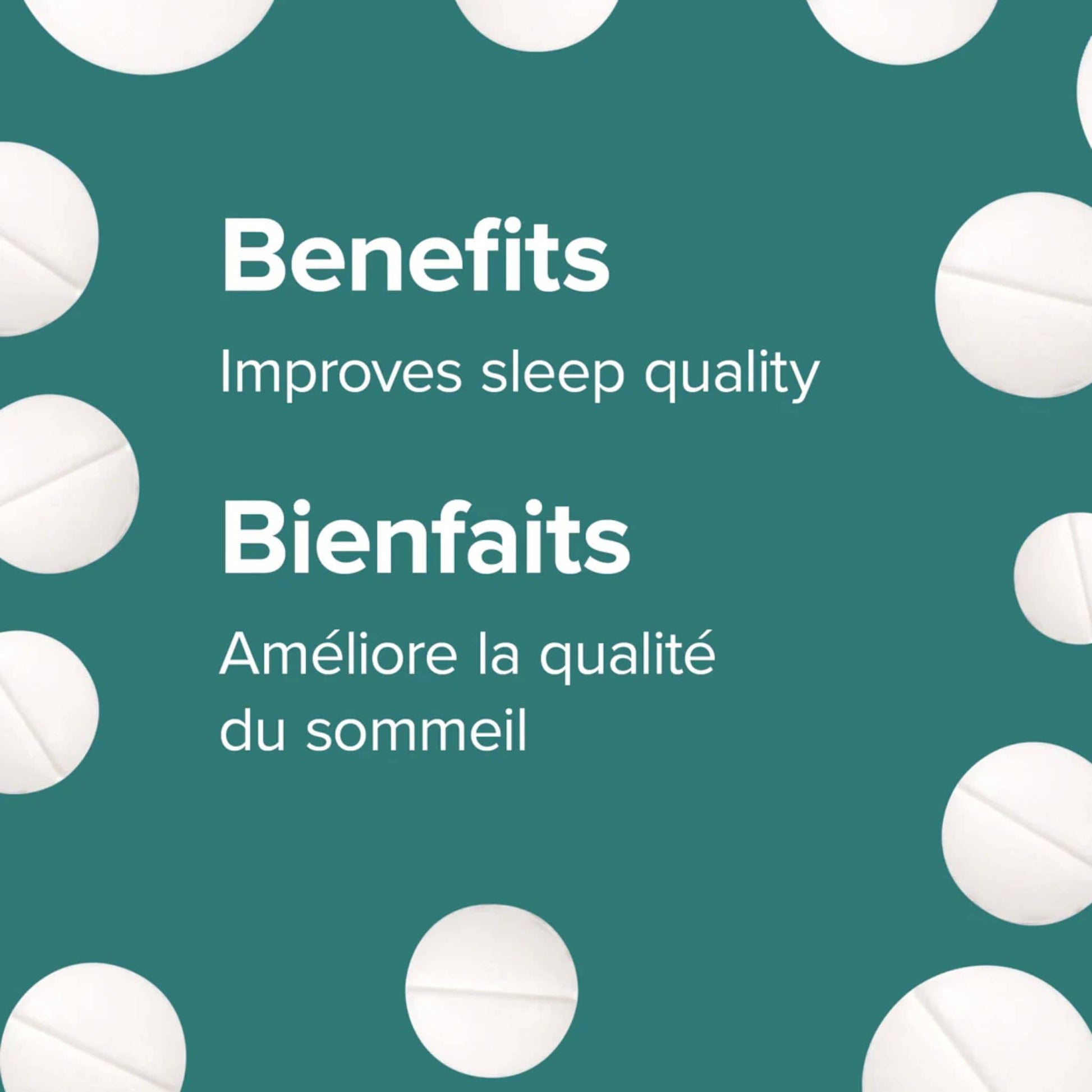 144 Sublingual Tablets | Webber Naturals Melatonin Extra Strength 5mg Quick Dissolve // Infographic