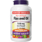 210 Softgels | Webber Naturals Organic Flaxseed Oil 1000mg Cold-Pressed