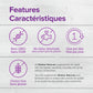 120 Clear Enteric Softgels | Webber Naturals Omega-3 EPA/DHA 900mg Triple Strength // Infographic