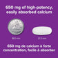 280 Tablets | Webber Naturals Calcium 650mg Ultra // Size