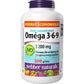 280 Softgels | Webber Naturals Omega 3-6-9 // french bottle