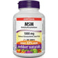 160 Tablets | Webber Naturals MSM Methylsulfonylmethane 1000mg