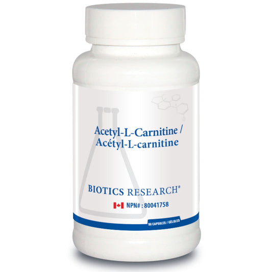 90 Capsules | Biotics Research Acetyl-L-Carnitine