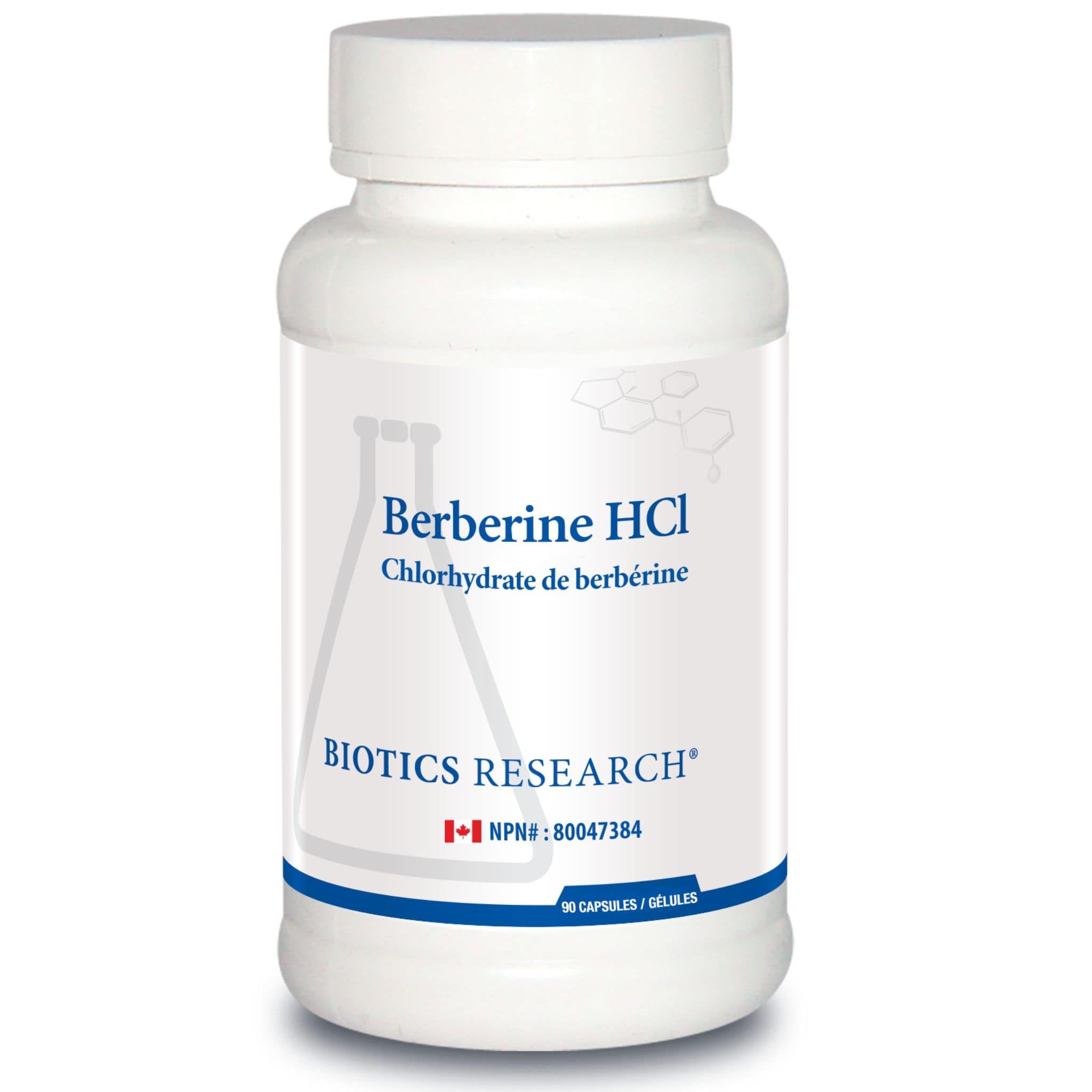 Biotics Research Berberine HCl 500mg Berberine Hydrochloride 90 Capsules