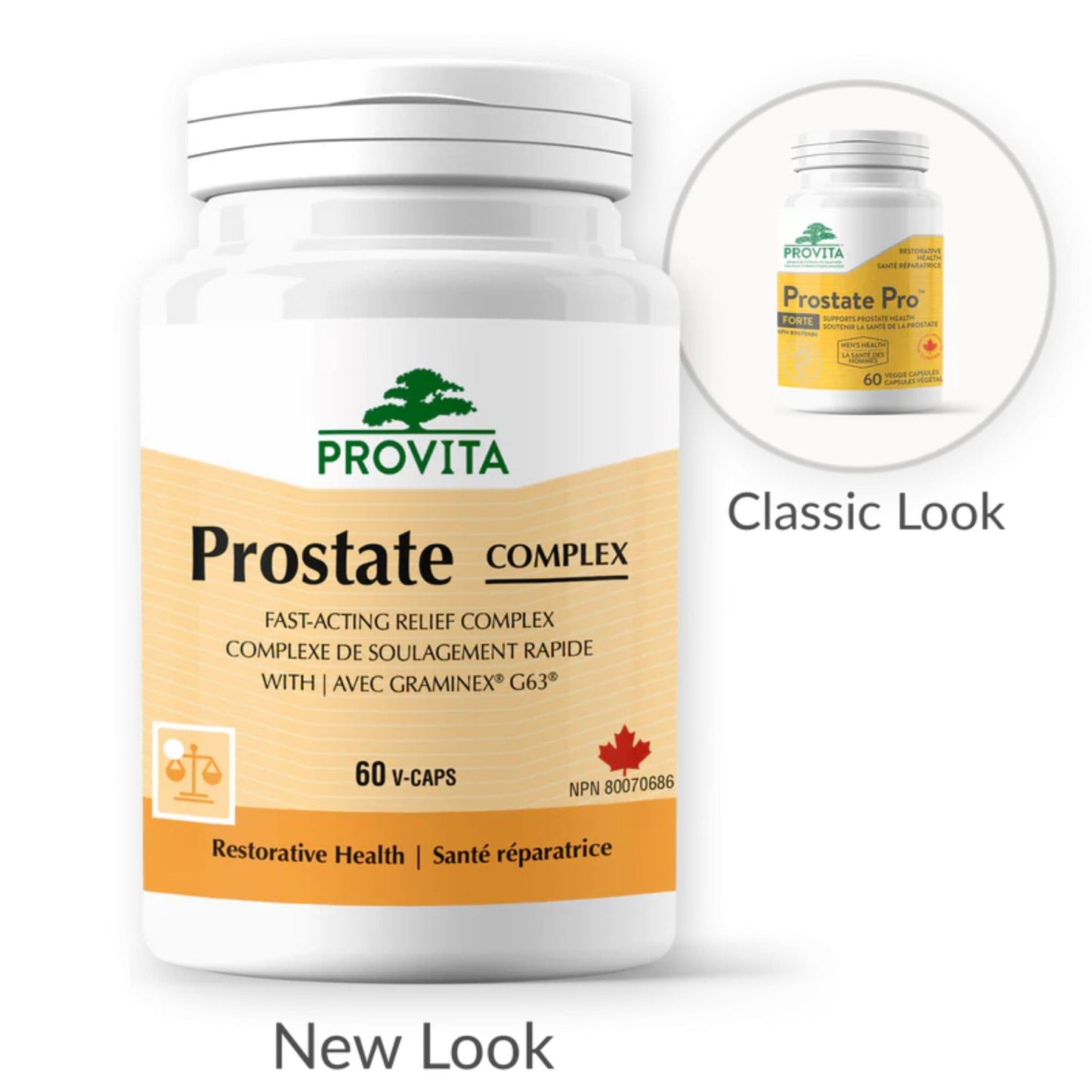 Provita Prostate Complex, 60 Vegetable Capsules