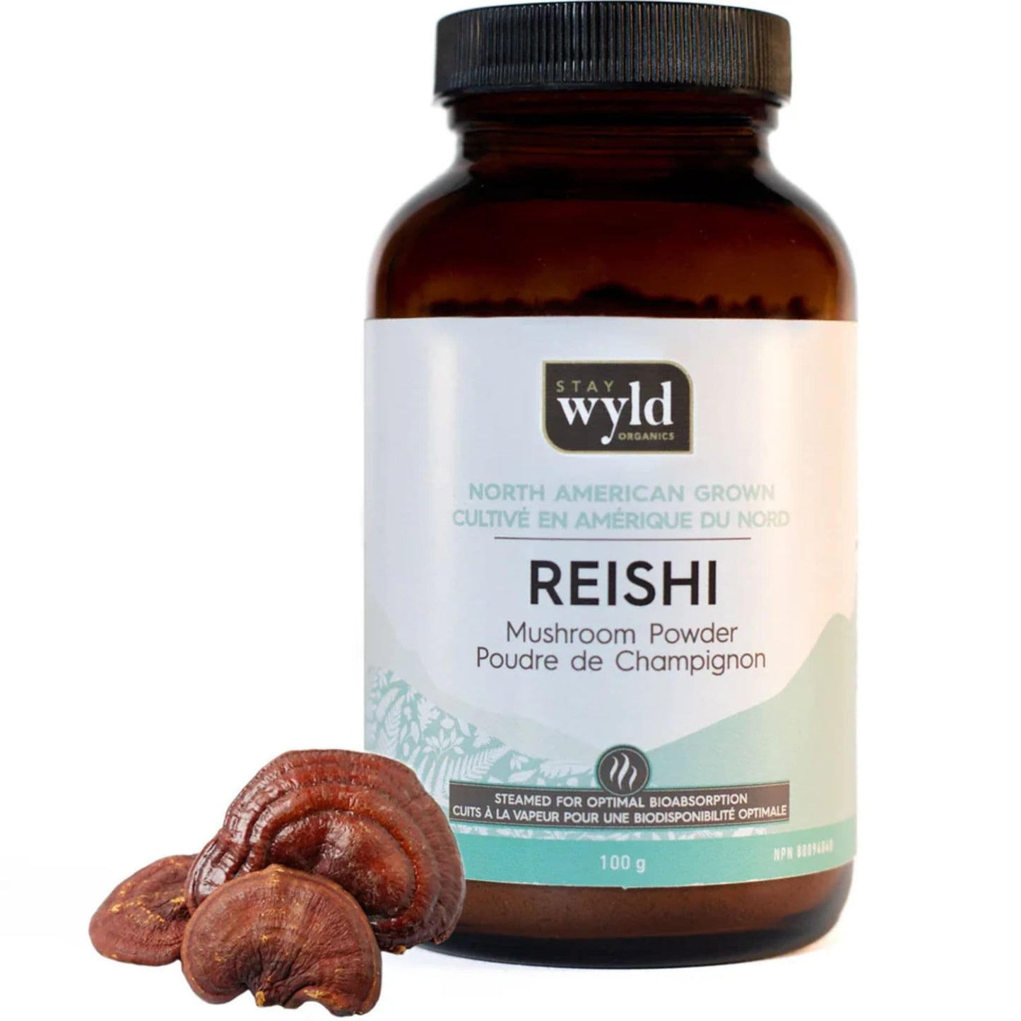 100g | Stay Wyld Organics Reishi Mushroom Powder