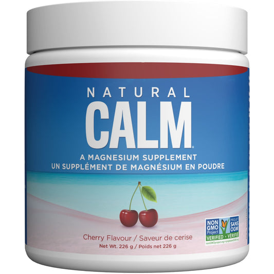 Cherry Flavour, 226g | Natural Calm A Magnesium Supplement // cherry flavour