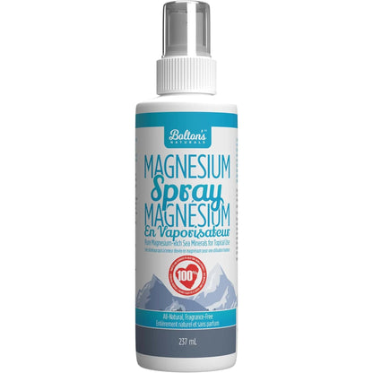 Unscented, 237mL | Naural Calm Bolton's Natural Magnesium Chloride Spray