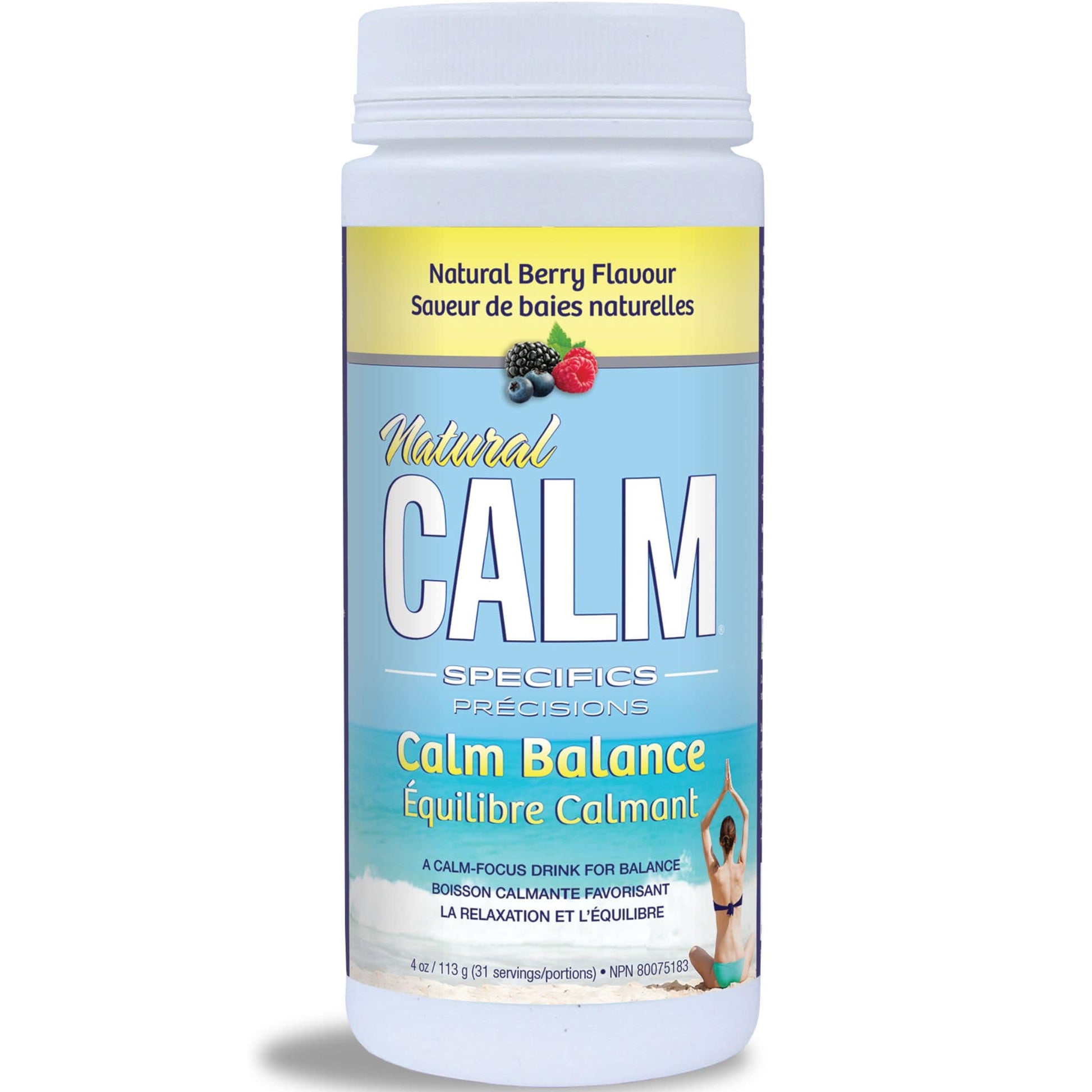 Natural Berry Flavour, 226g | Natural Calm Balance Magnesium // natural berry flavour