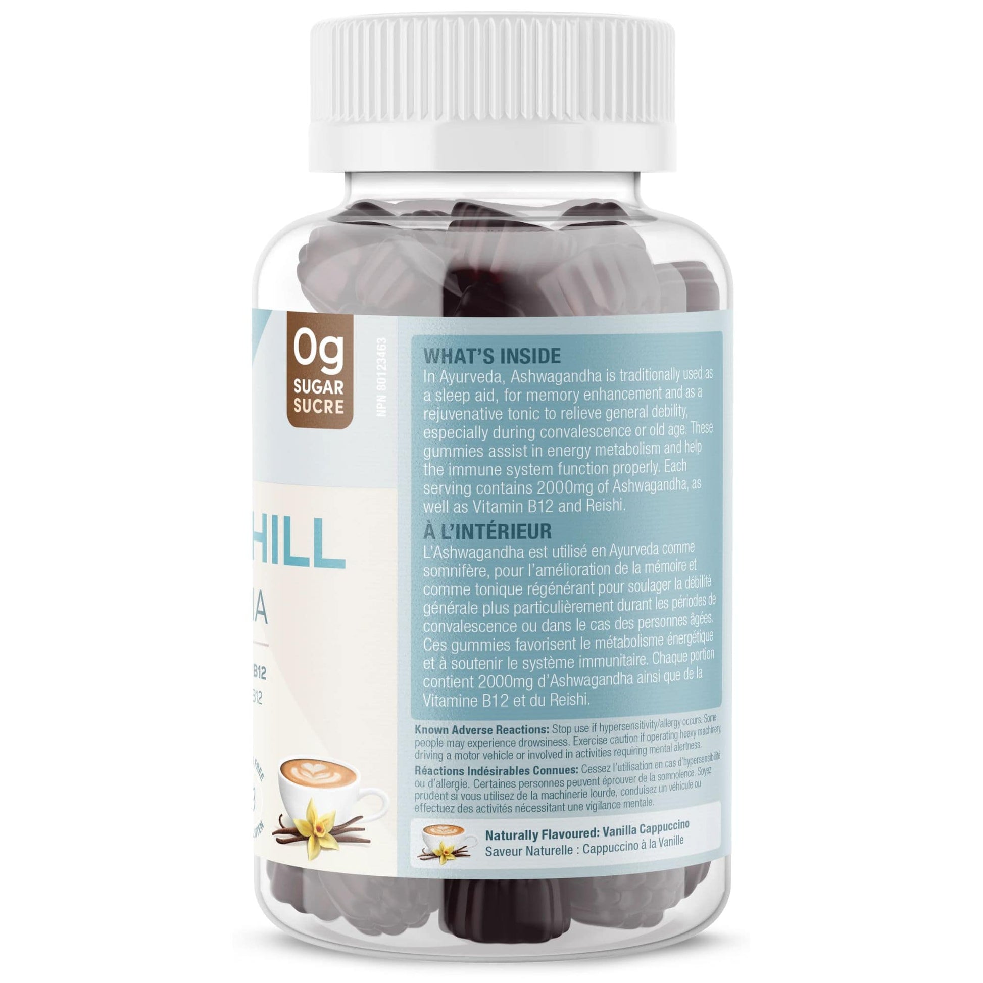 60 Gummies Vanilla Cappuccino | SUKU Vitamins Aswachill Ashwagandha