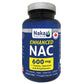 Naka Platinum Enhanced NAC 600mg with Taurine, Selenium and Molybdenum, 75 Vegetable Capsules