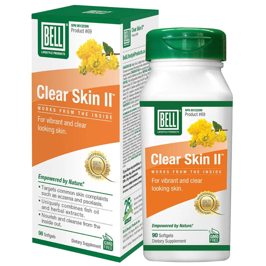 90 Softgels | Bell #69 Clear Skin II