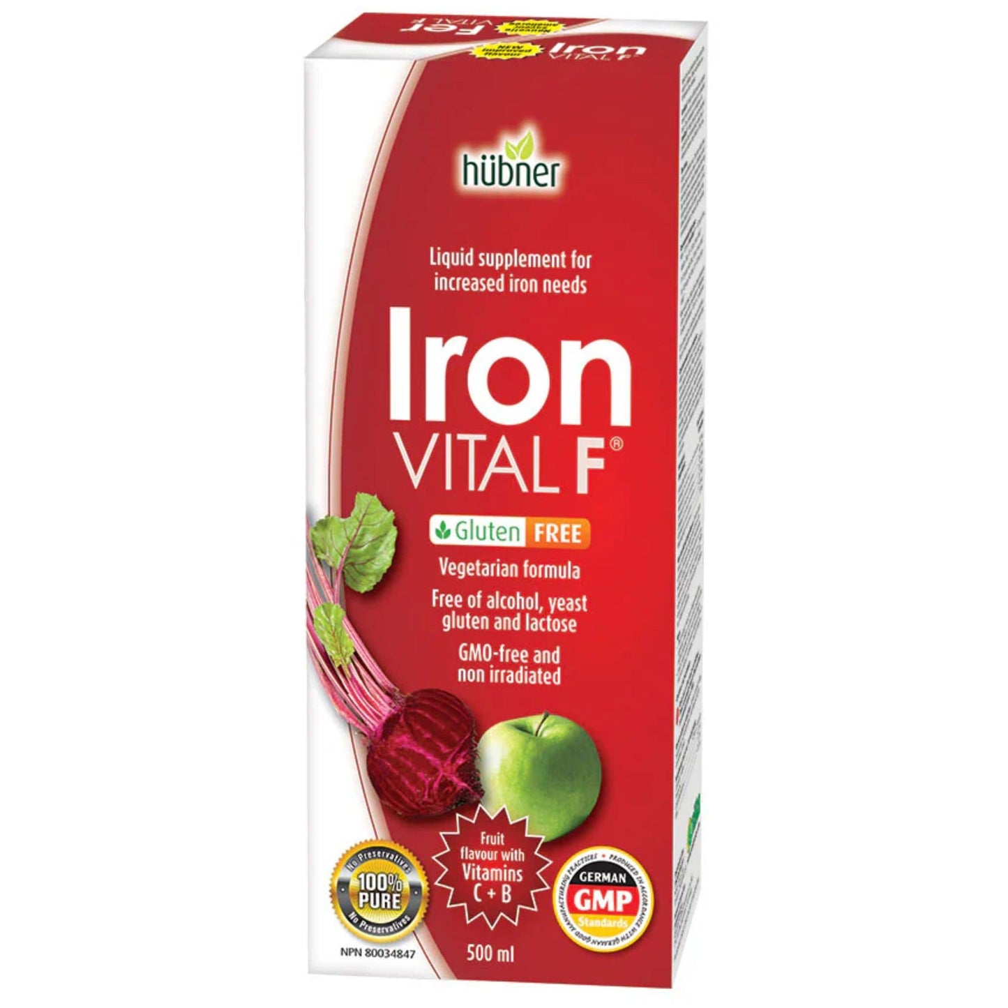 500ml | Hubner Iron Vital F 