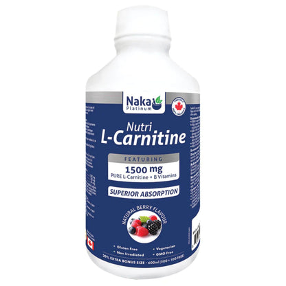 600ml BONUS | Naka Platinum L-Carnitine