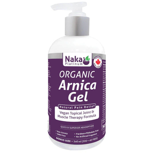 340ml | Naka Platinum Organic Arnica Gel