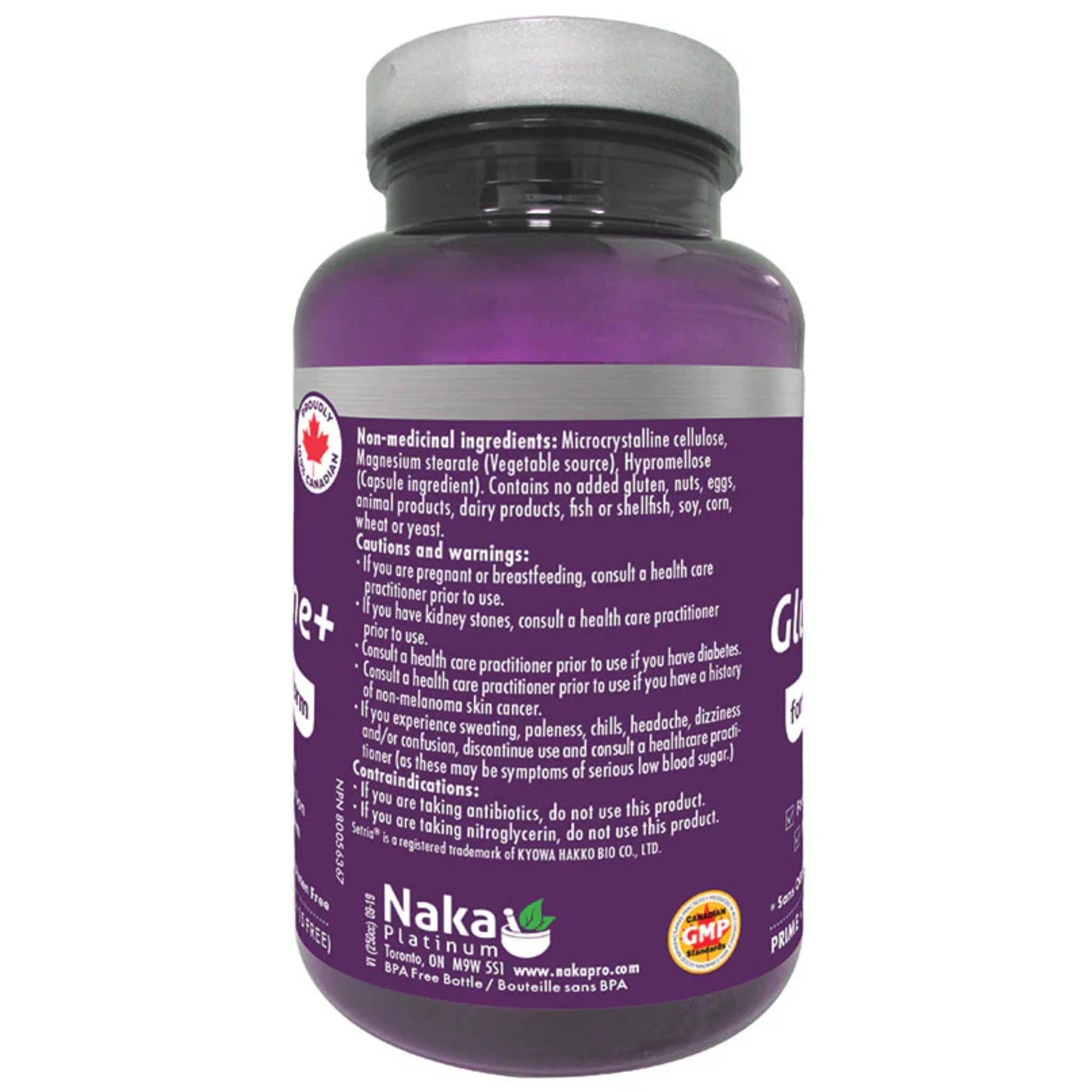 75 Vegetable Capsules | Naka Platinum Setria Glutahtione+