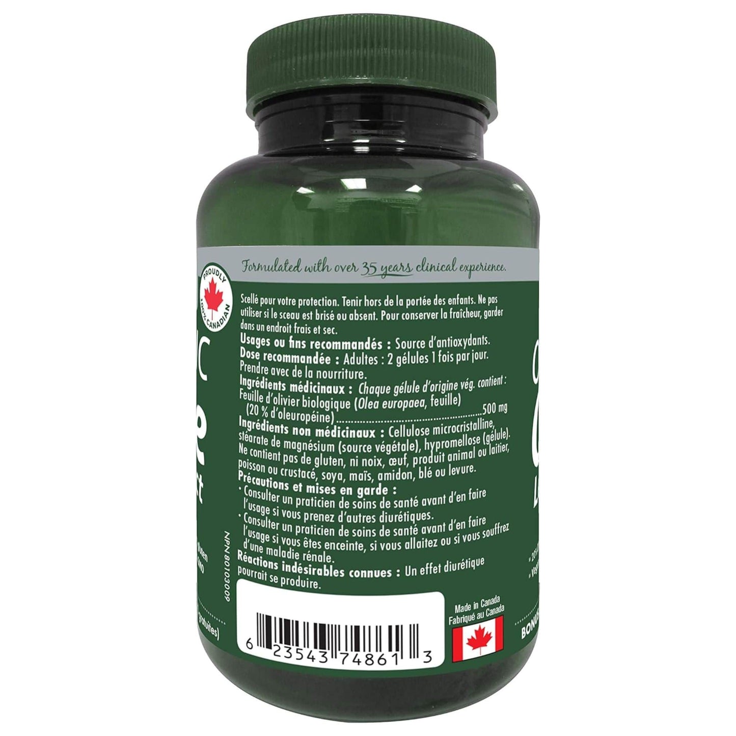 Naka Platinum Organic Olive Leaf Extract, 90 Vegetable Capsules